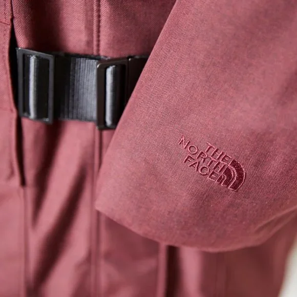 The North Face Women's Arctic Winter Parka | Red-Brown Micro Herringbone - Picture 5 of 14